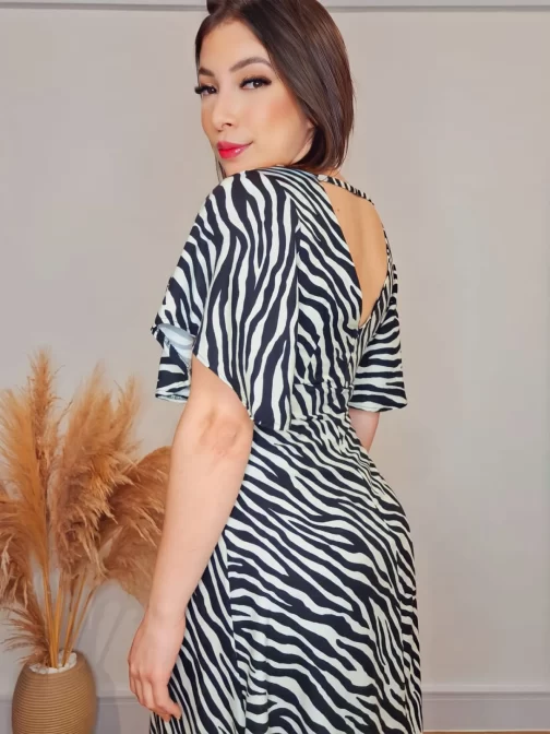 Vestido Midi Agatha em Viscose - Image 3
